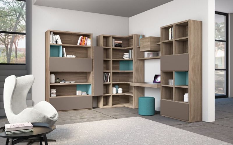 Tận dụng không gian góc tường để tăng diện tích lưu trữ