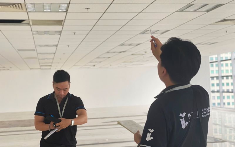 Khảo sát hiện trạng trước thi công để đánh giá mức độ và lên phương án hợp lý