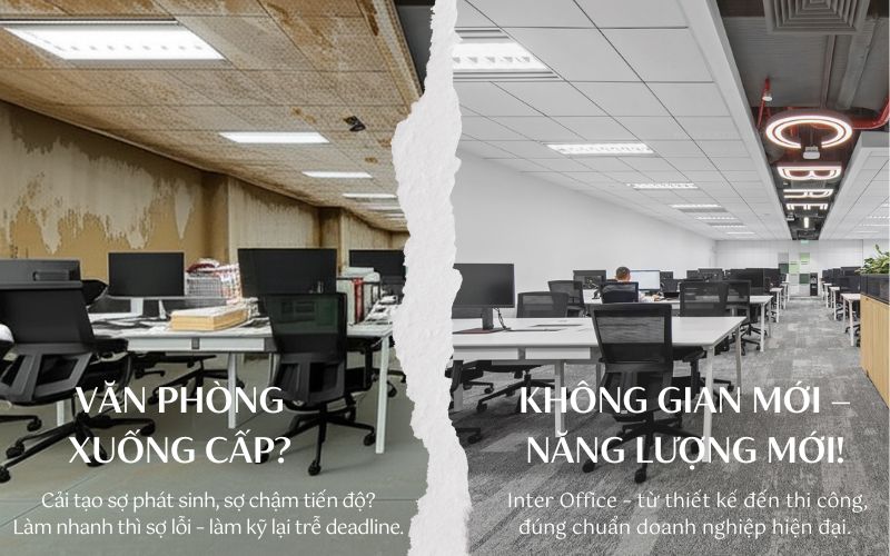 Cải tạo trần văn phòng đem lại tính thẩm mỹ cao cho doanh nghiệp