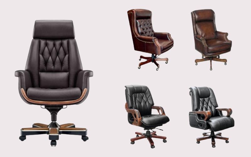 Mẫu ghế giám đốc da cao cấp