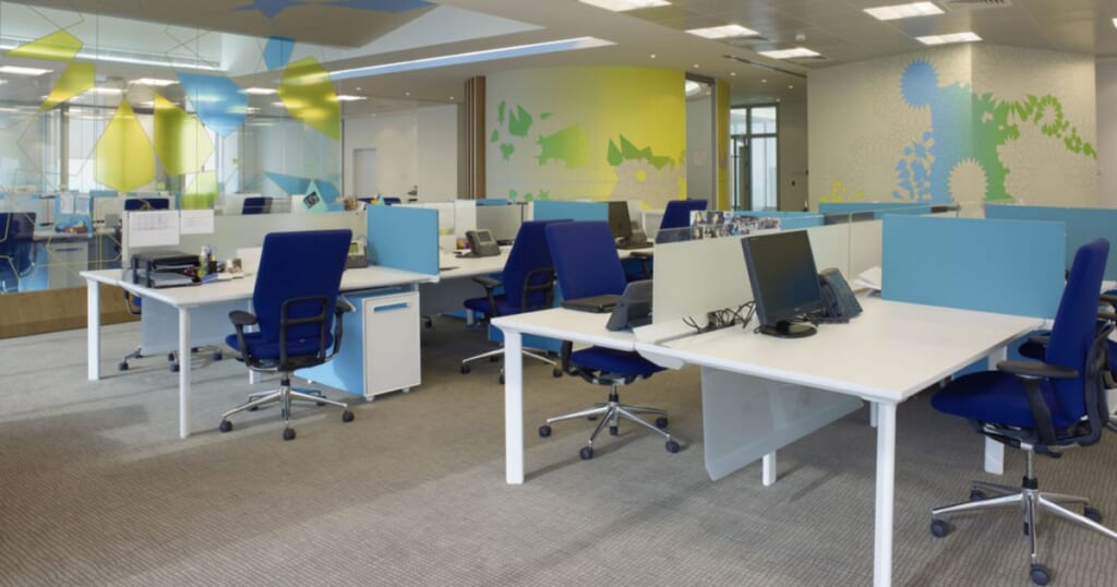 Màu sắc trong văn phòng