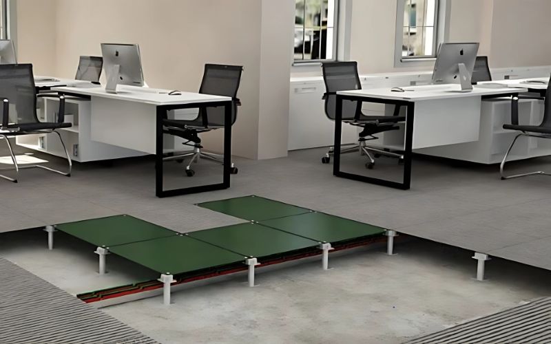 Sàn nâng văn phòng