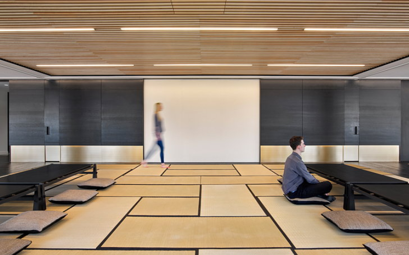 Sàn văn phòng lát tatami