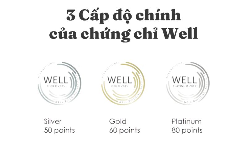 Ba cấp độ chính của WELL