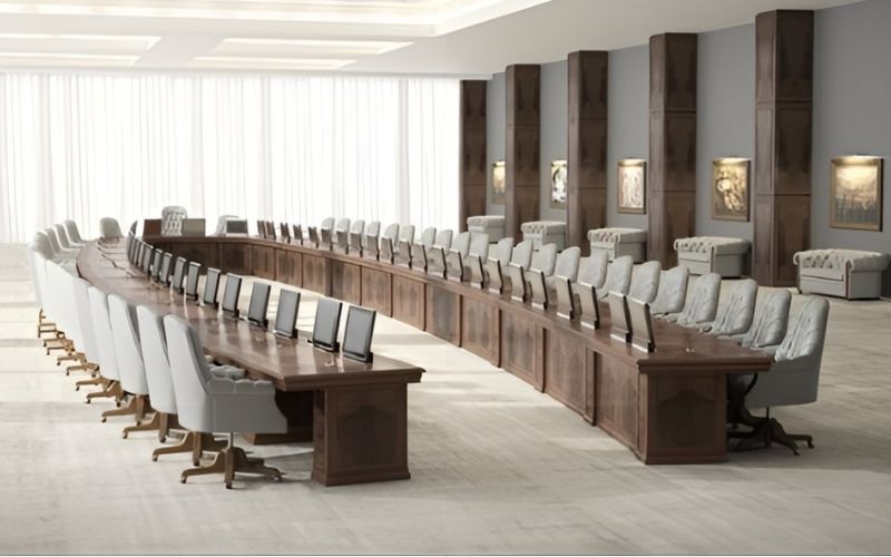 Bố trí theo hình chữ U