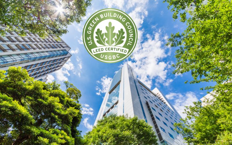 Công trình văn phòng ứng dụng tiêu chuẩn LEED