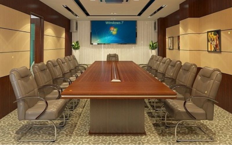 Ghế họp da Microfiber chân quỳ