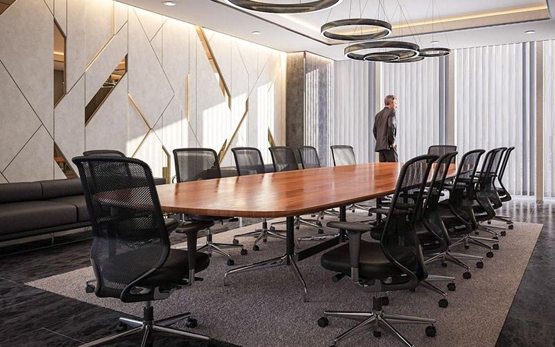 Ghế lưới công thái học chân xoay