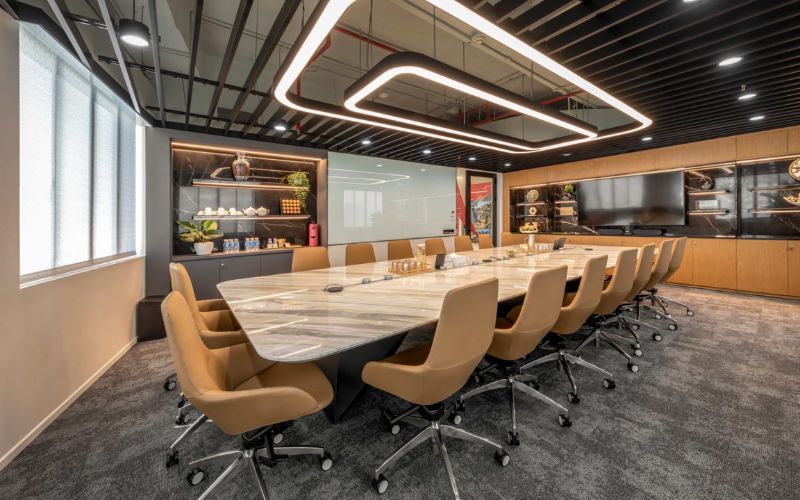 Mẫu thiết kế văn phòng hạng A