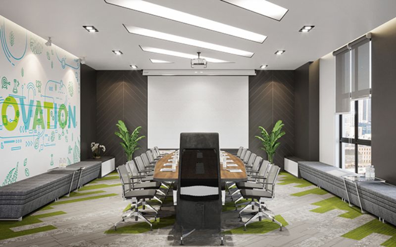 Chọn mẫu ghế phòng họp không phù hợp với phòng cách thiết kế