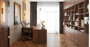 Tủ kệ văn phòng hiện đại