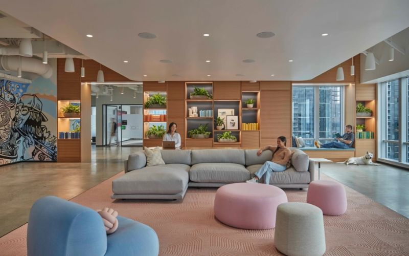 Văn phòng hạng A, quy tụ nhiều tập đoàn, ngành nghề khác nhau