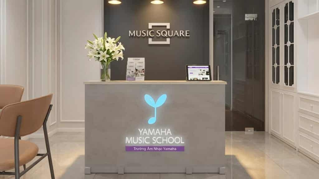 Dự án thiết kế thi công Yamaha Music của Inter Office