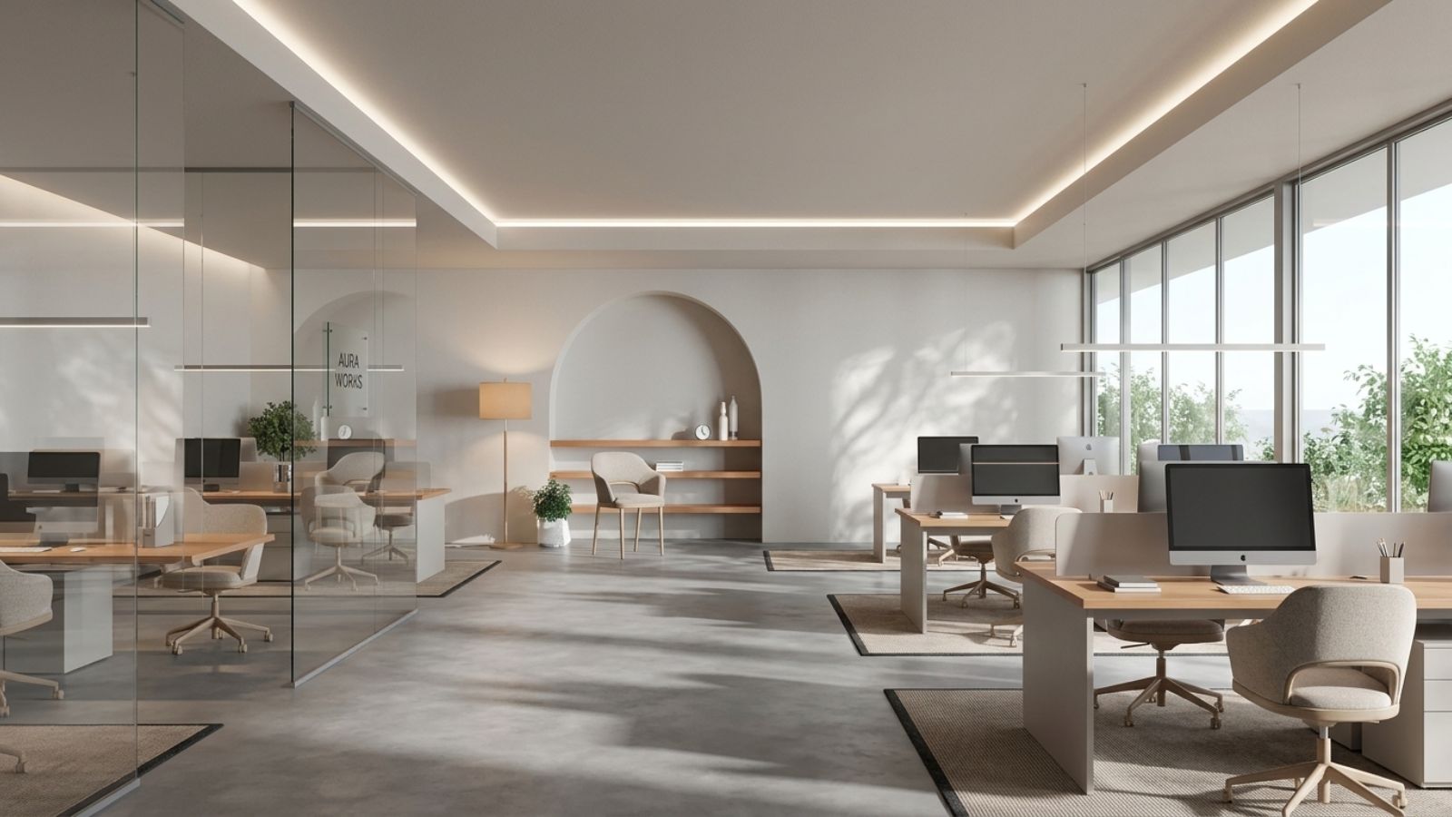 Ánh sáng tự nhiên phong cách tối giản Minimalism