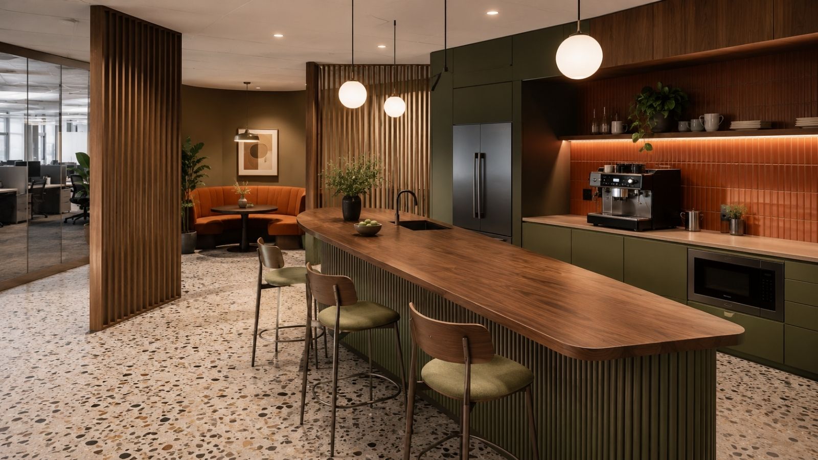 Thiết kế Pantry văn phòng chuyên nghiệp