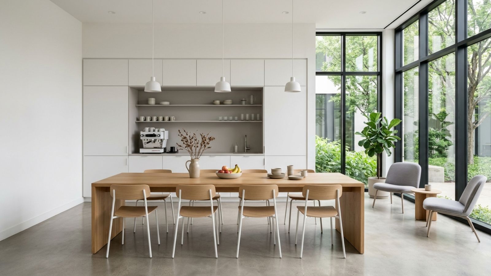 Khu vực pantry phong cách tối giản Minimalism