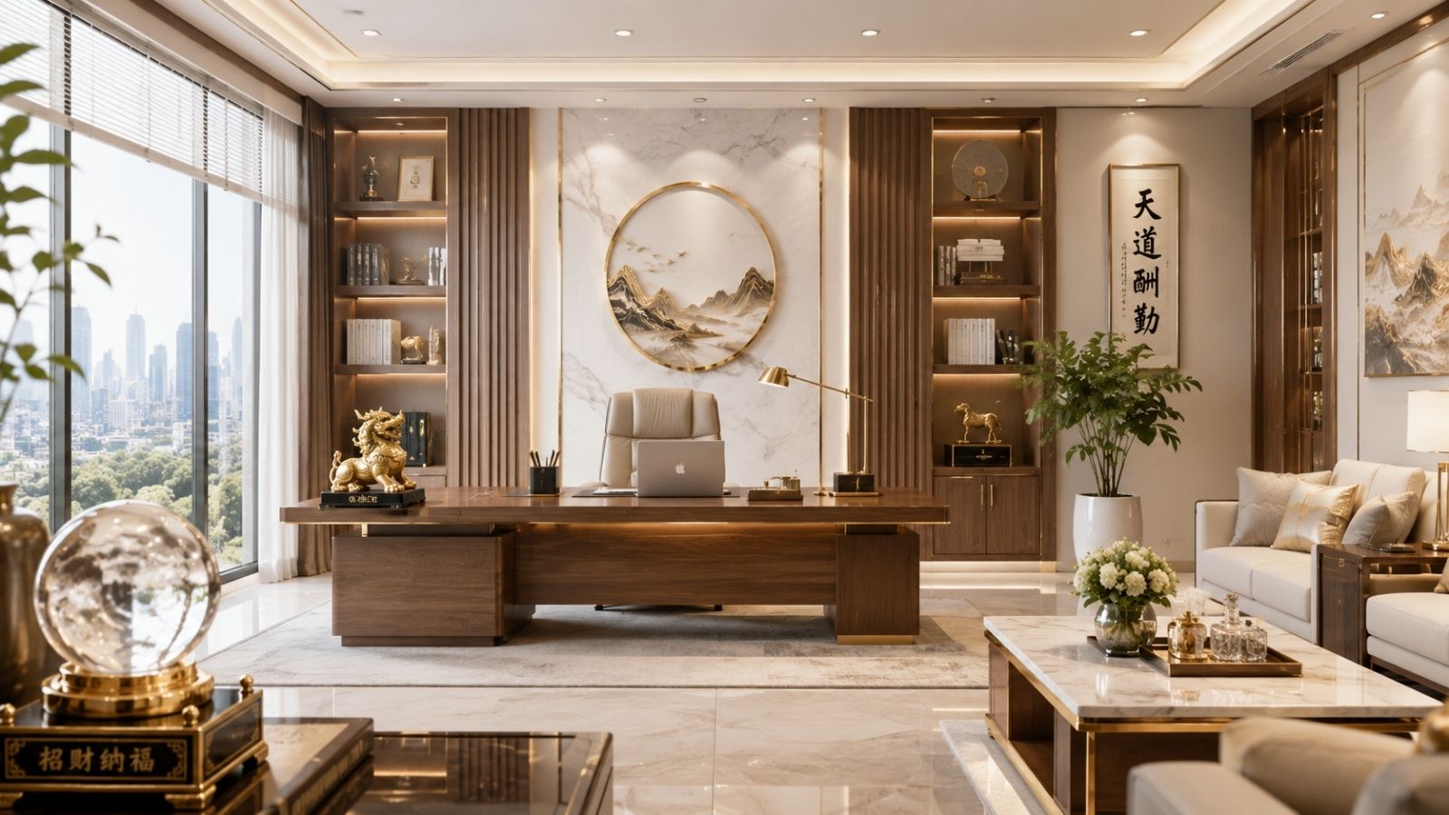 Thiết kế văn phòng giám đốc