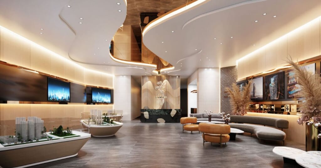 Thiết kế văn phòng bất động sản