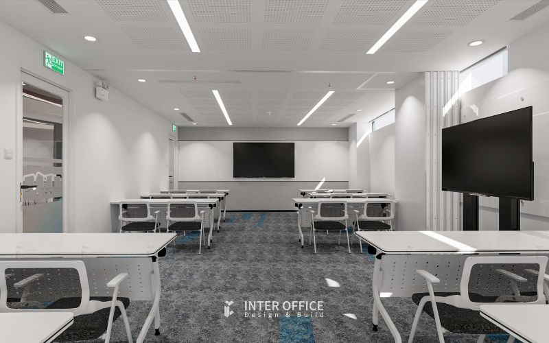 Phòng họp được thiết kế cách âm giúp tạo không gian yên tĩnh