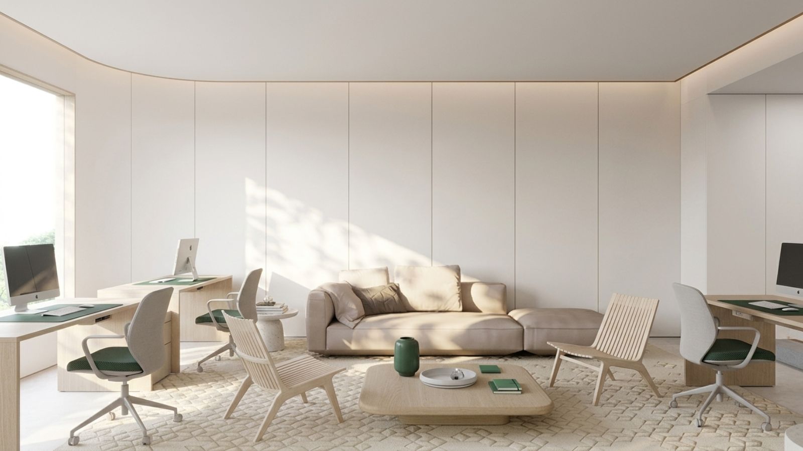 gam màu trung tính phong cách tối giản Minimalism