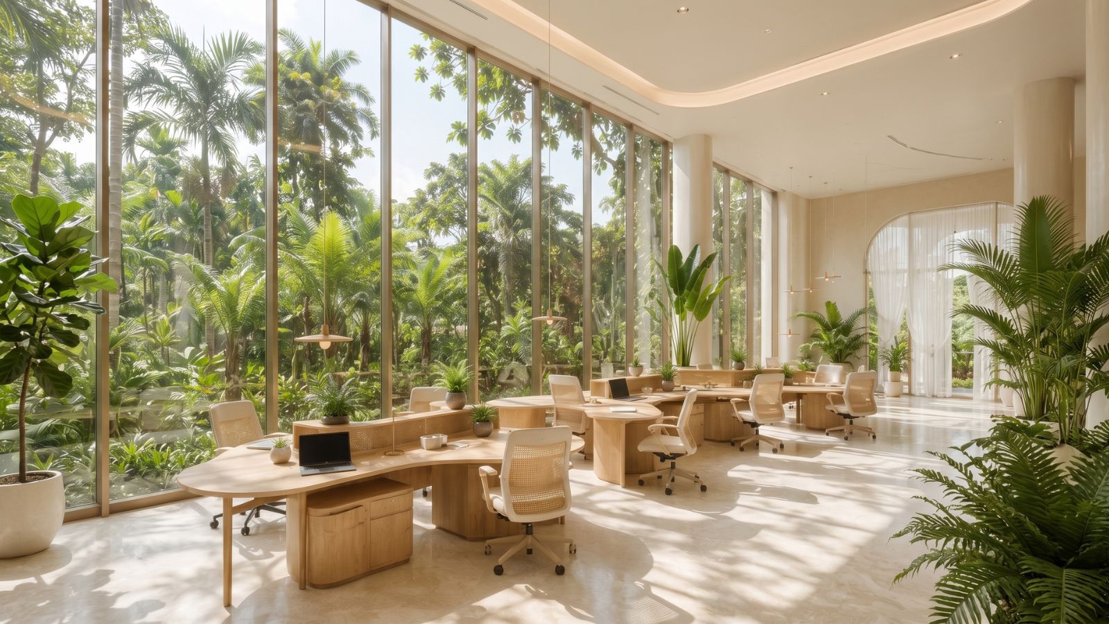 Phong Cách Thiết Kế Indochine (Đông Dương) Sang Trọng 2026 17 Sử dụng bàn oval