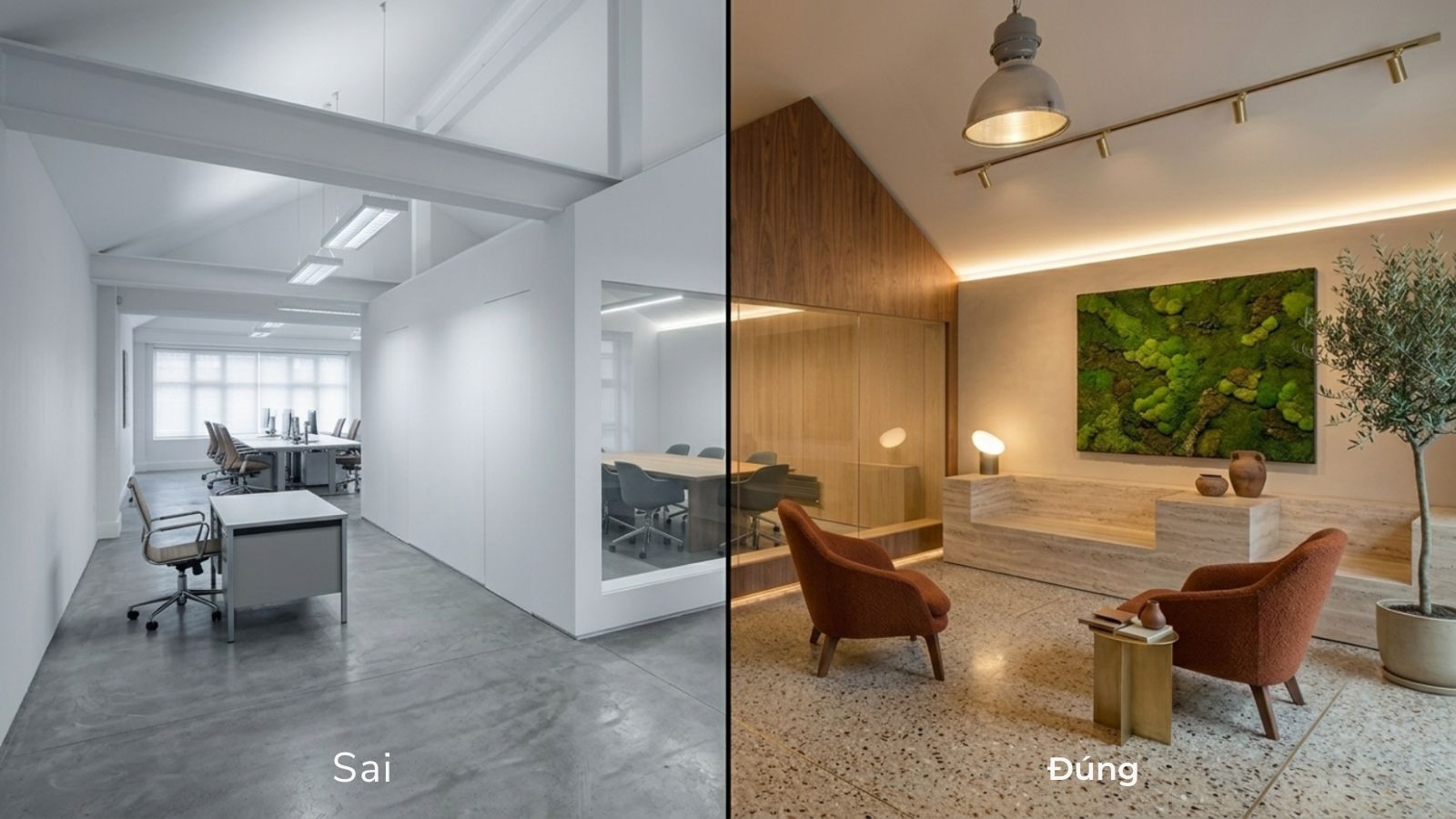 sai lầm thiết kế phong cách tối giản Minimalism