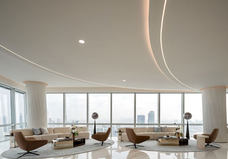 Tận dụng ánh sáng làm nổi bật không gian 