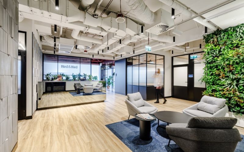 Văn phòng không gian xanh Bird& Bird 