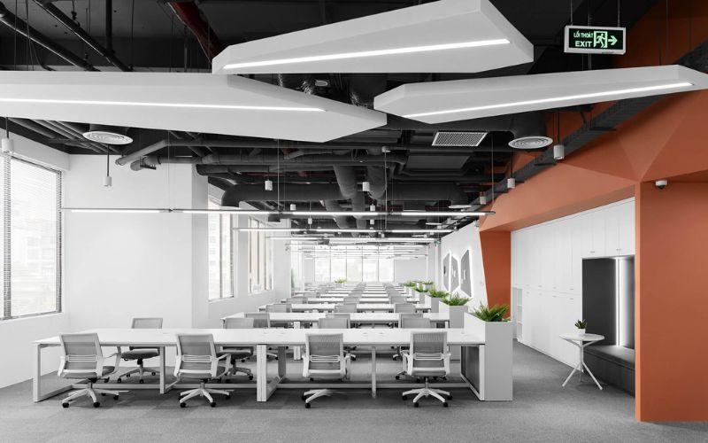 Văn phòng công chứng với ánh sáng tự nhiên 