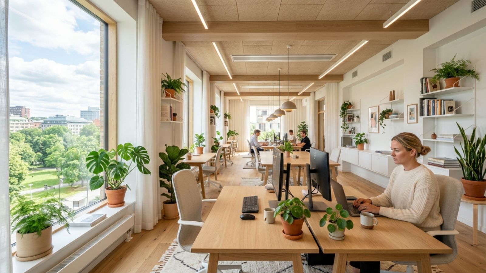 Xu hướng thiết kế phong cách Bắc Âu (Scandinavian) tạo không gian làm việc hiện đại