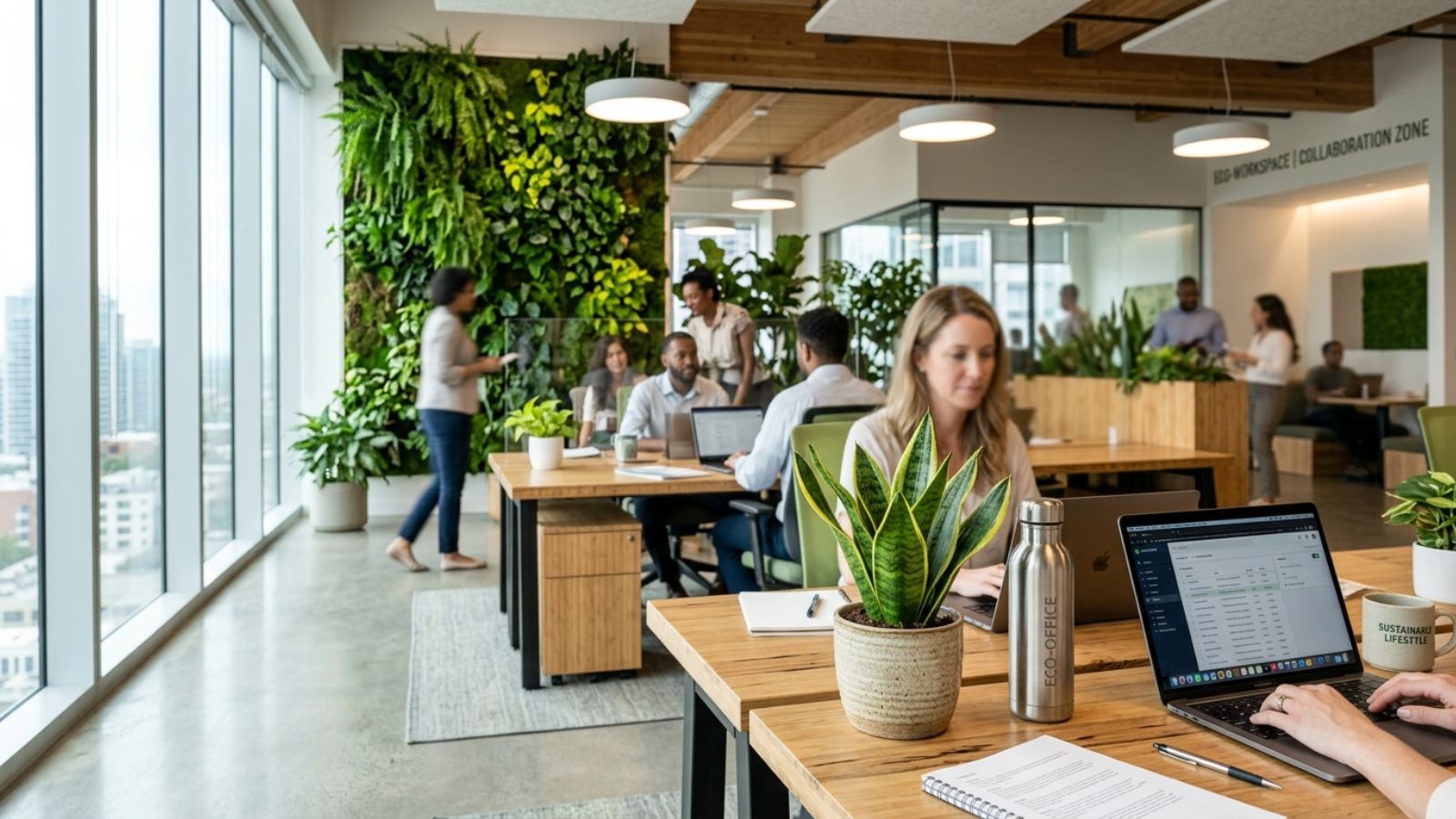 Phong cách Eco với thiết kế vững chắc, sáng tạo và bảo vệ môi trường