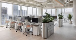 Phong cách thiết kế văn phòng 2025