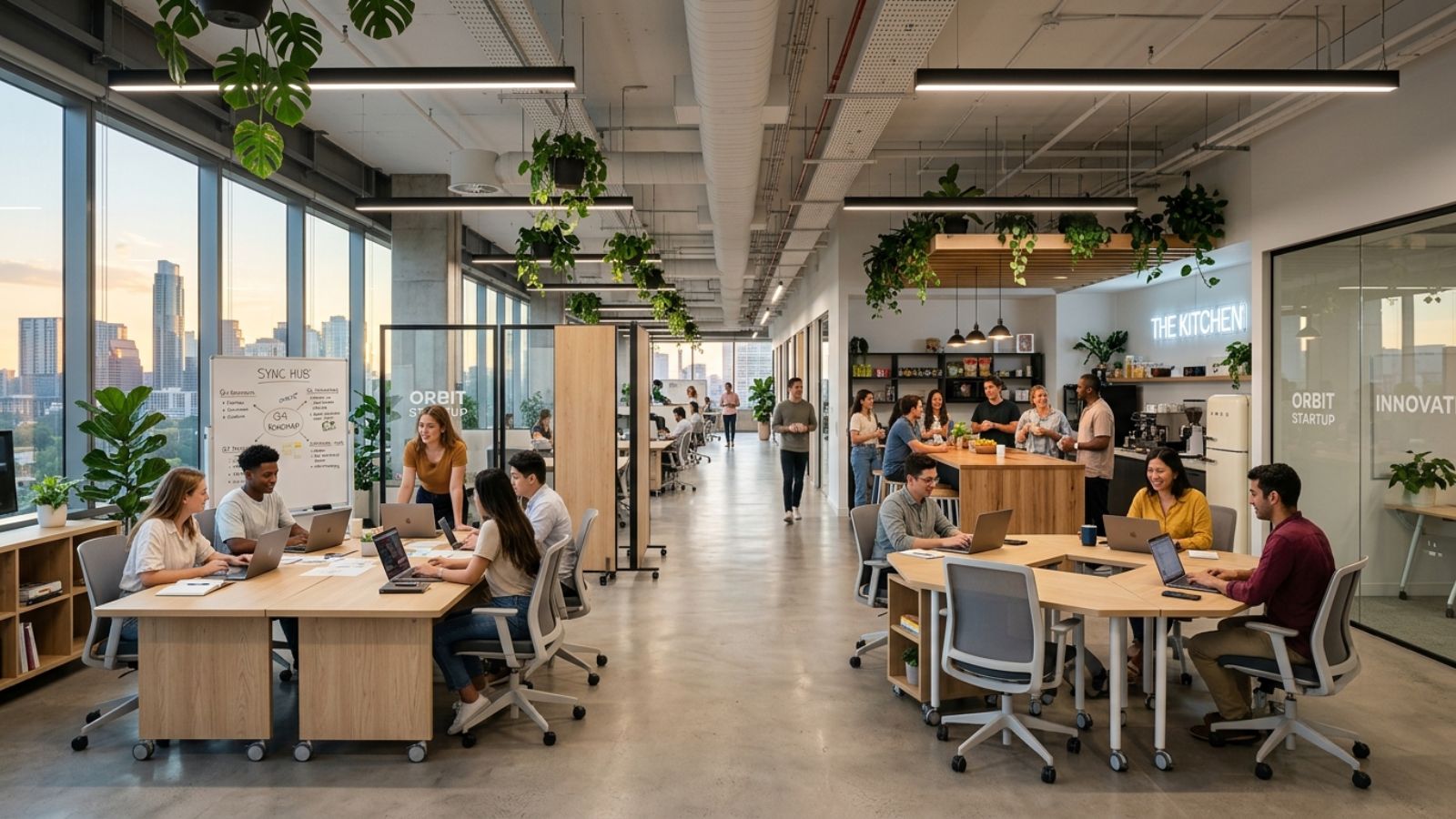 Xu hướng thiết kế văn phòng Start-up & Doanh nghiệp nhỏ (SME)