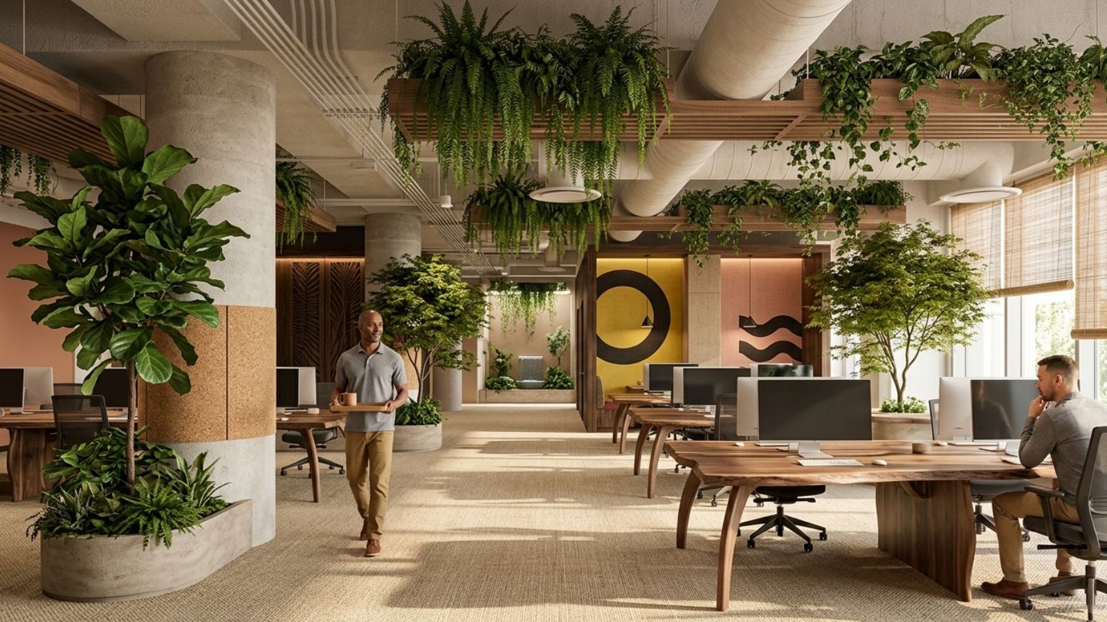 Văn phòng truyền thông, agency & startup theo phong cách xanh