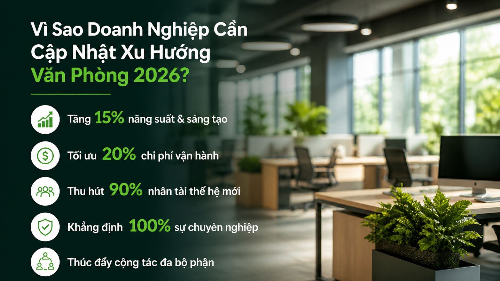 Doanh nghiệp cần cập nhật xu hướng thiết kế phòng vì lý do sau