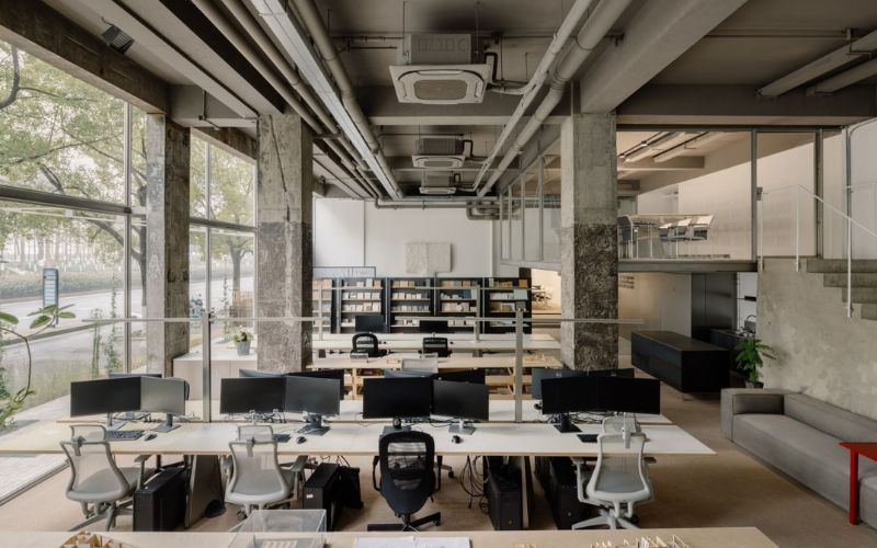 Diện tích ảnh hưởng đến dự toán nội thất văn phòng