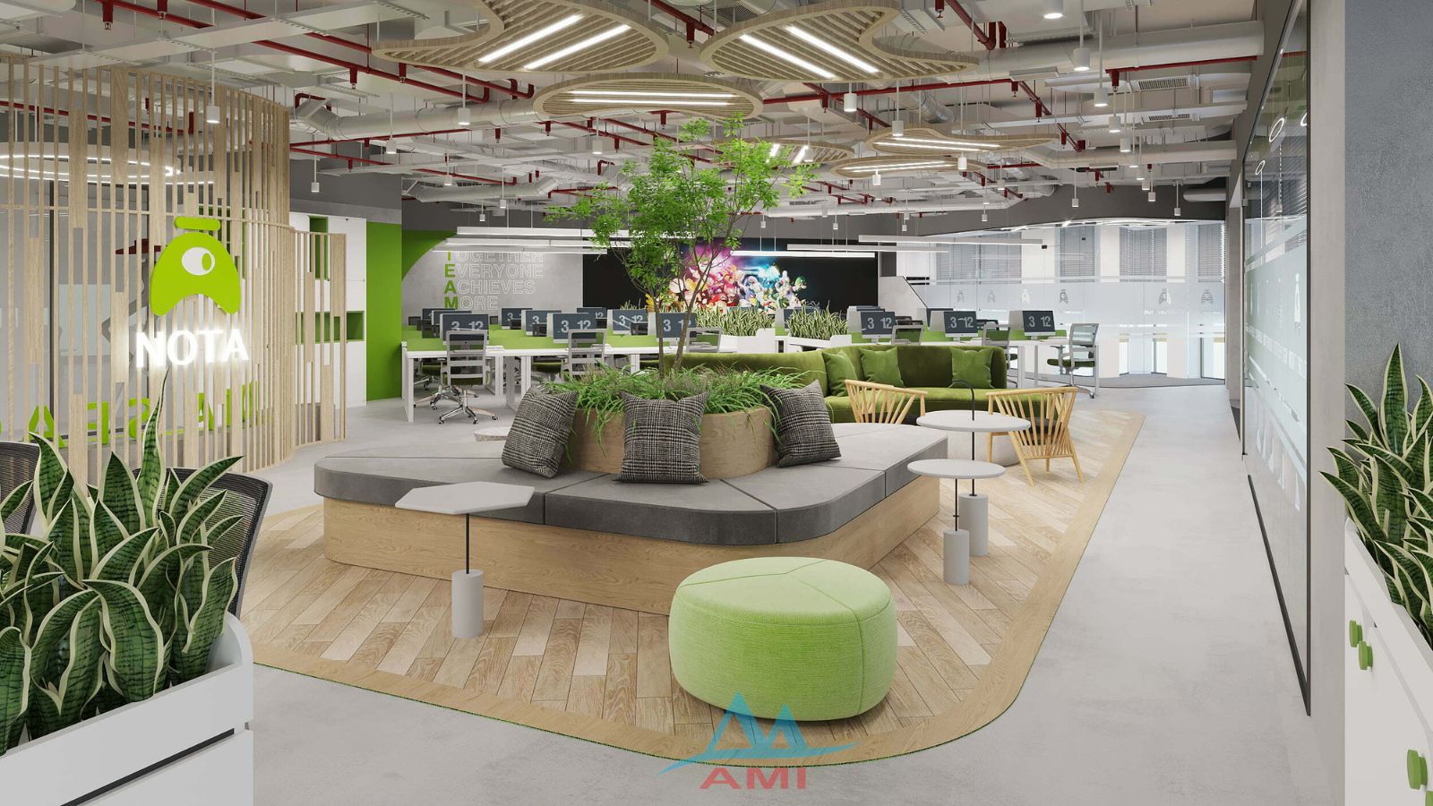 Top 19+ Công Ty Thiết Kế Nội Thất Văn Phòng Uy Tín 2026 25 Xu hướng thiết kế văn phòng - Ami Design