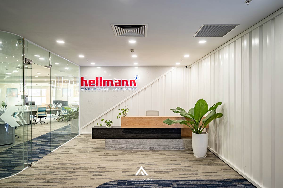 Top 19+ Công Ty Thiết Kế Nội Thất Văn Phòng Uy Tín 2026 9 Dự án thiết kế thi công văn phòng Hellmann - TPHCM
