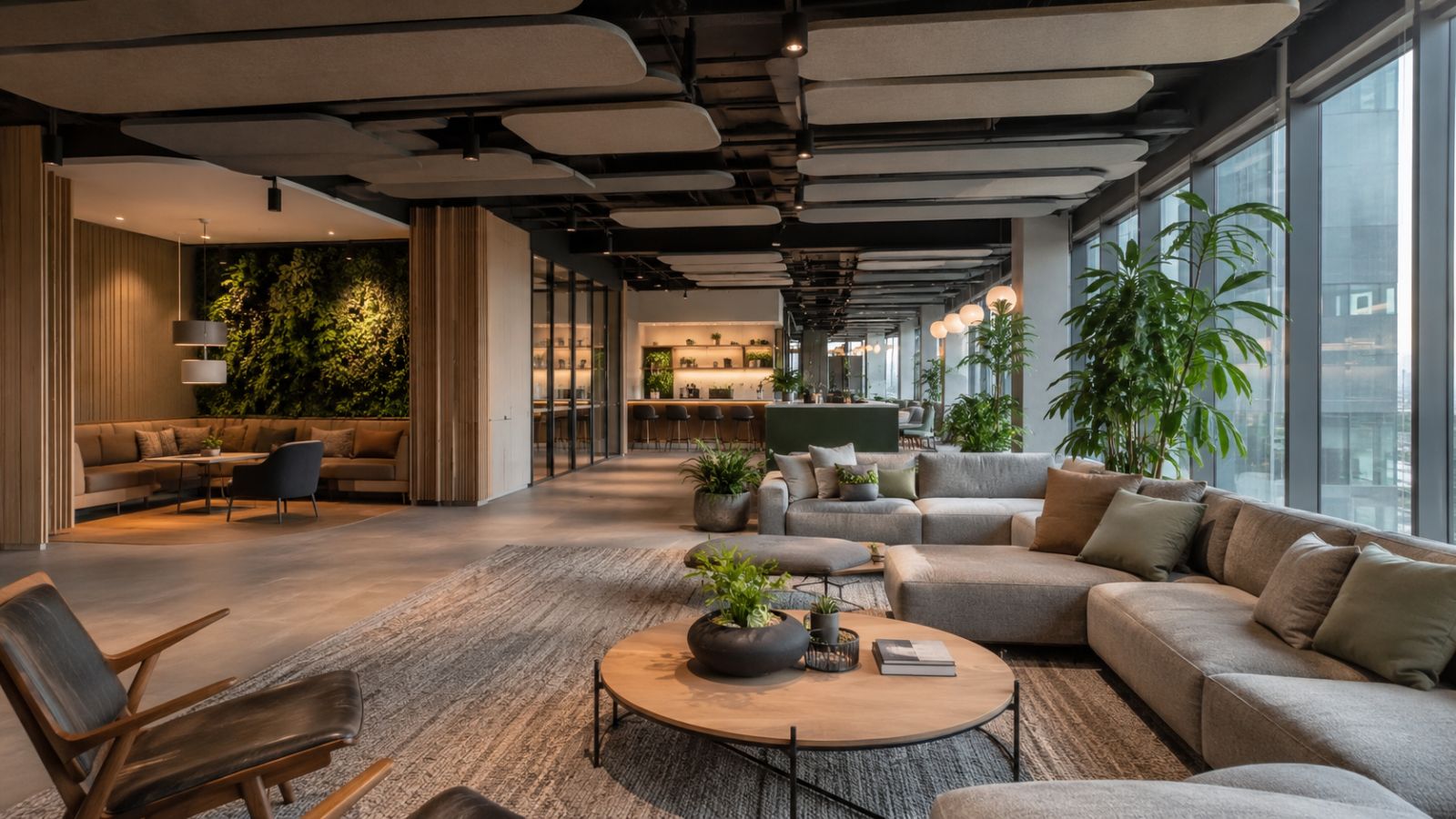 Thiết kế phòng chờ thông minh (Lounge) - thư giãn nhân viên