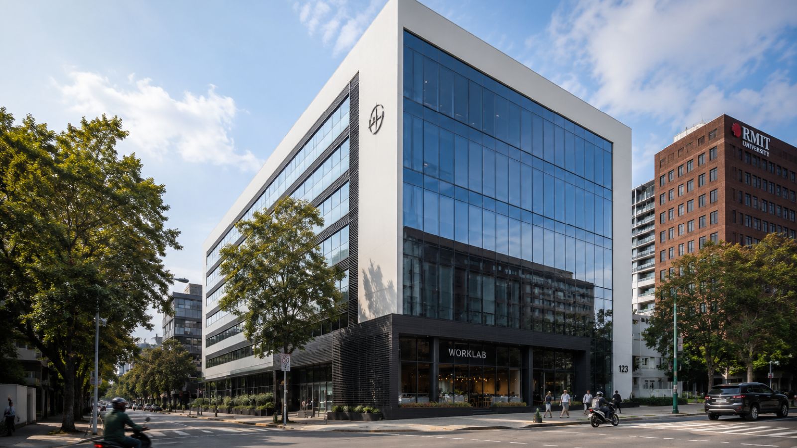 Văn phòng tòa nhà Office Haus thông minh