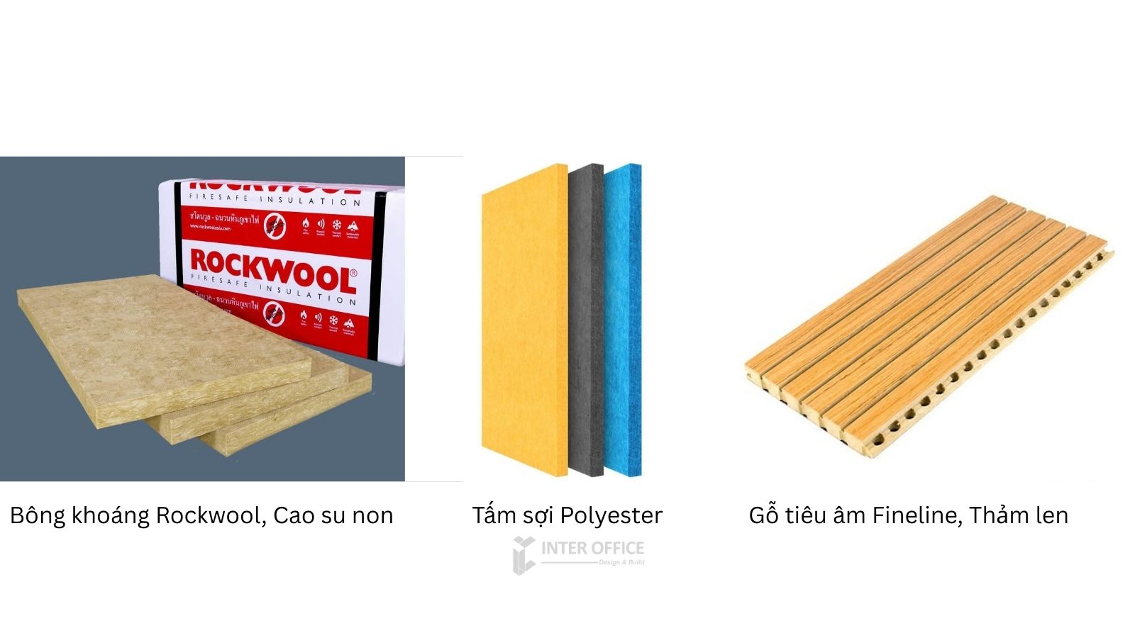 Các vật liệu cách âm và tiêu âm phổ biến hiện nay