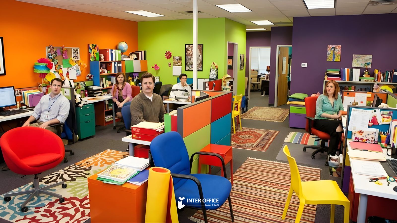 Những sai lầm phổ biến khi chọn tâm lý học màu sắc văn phòng