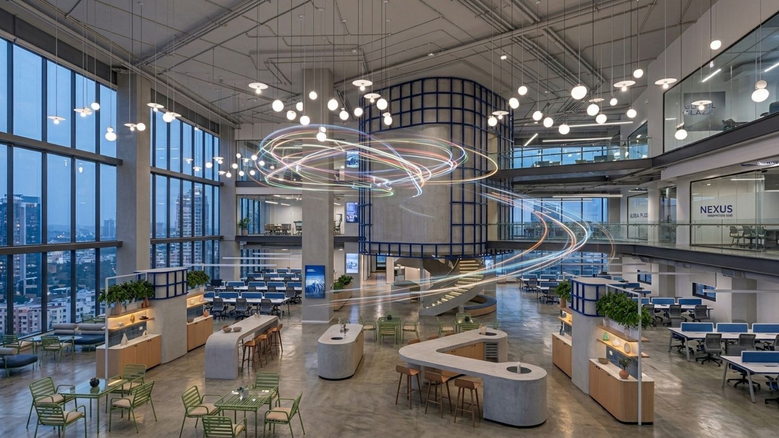 thiết kế văn phòng hiện đại _ 2000m2