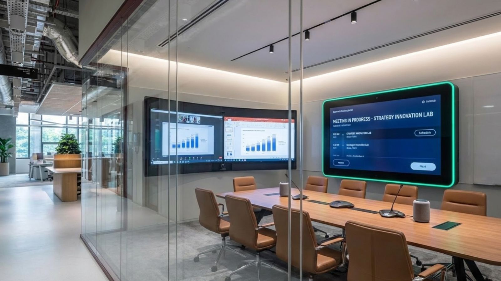 thiết kế văn phòng hiện đại lớn 1000 – 2000m2