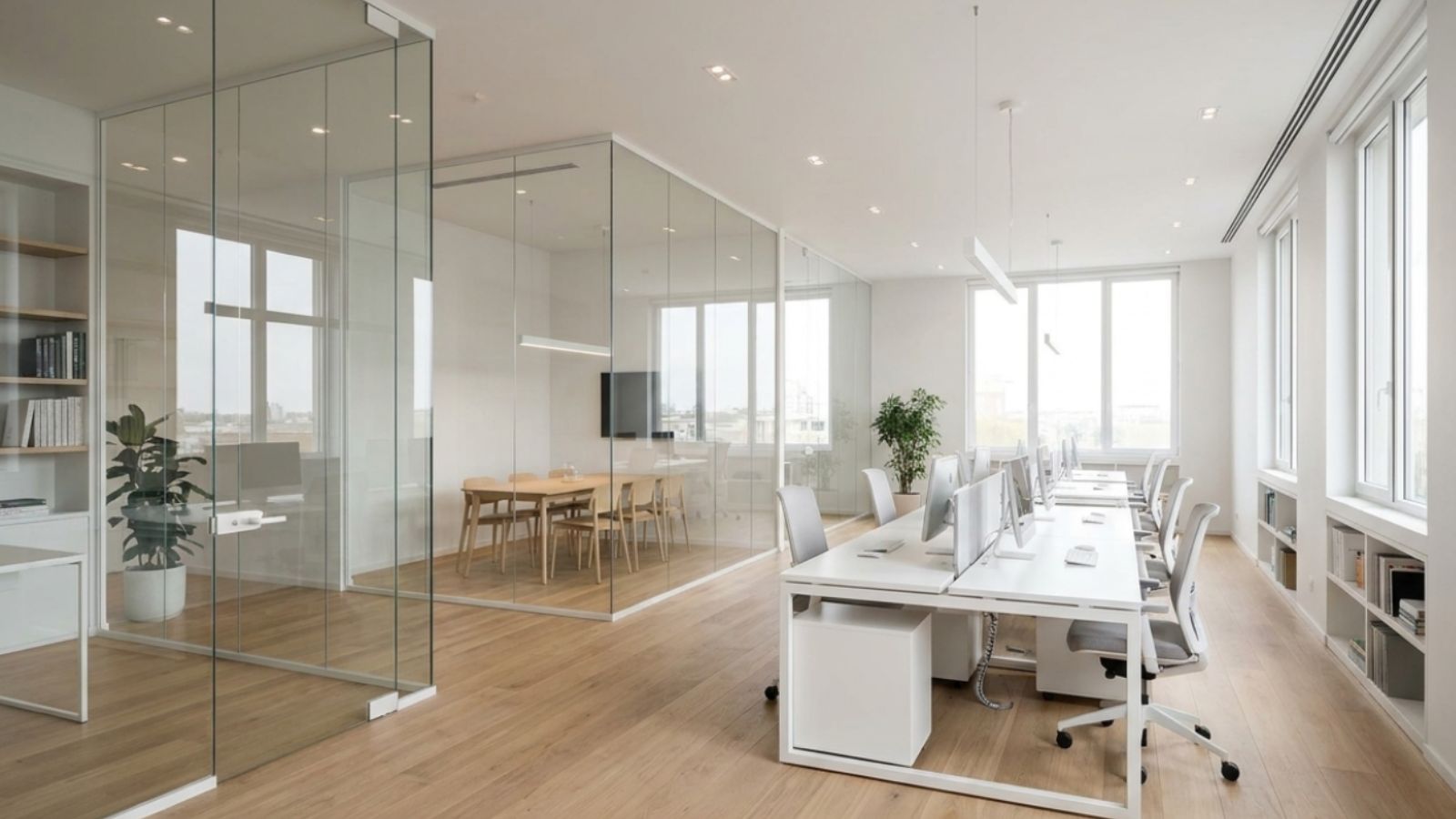 Mẫu thiết kế văn phòng hiện đại nhỏ