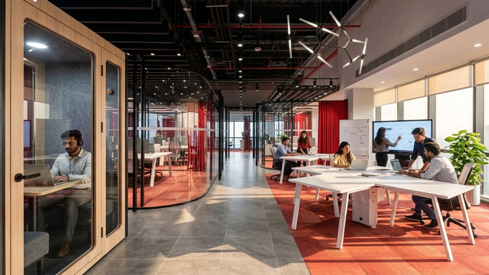 Thiết kế văn phòng sáng tạo & đa năng