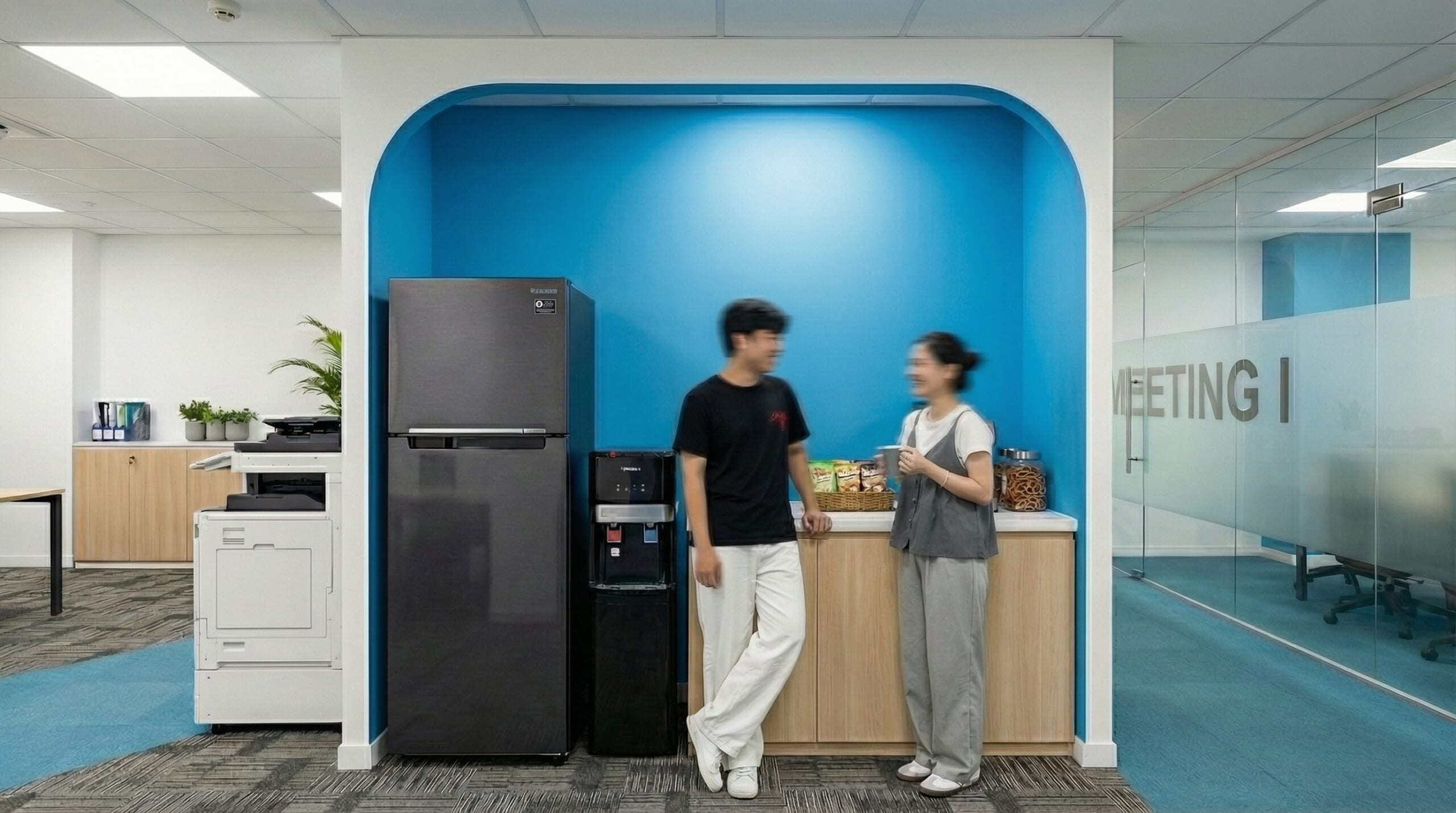 Dự án thiết kế văn phòng Anest Iwata do Inter Office thực hiện