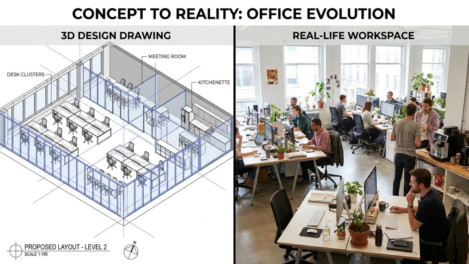 Chất lượng khác xa với bản vẽ thiết kế