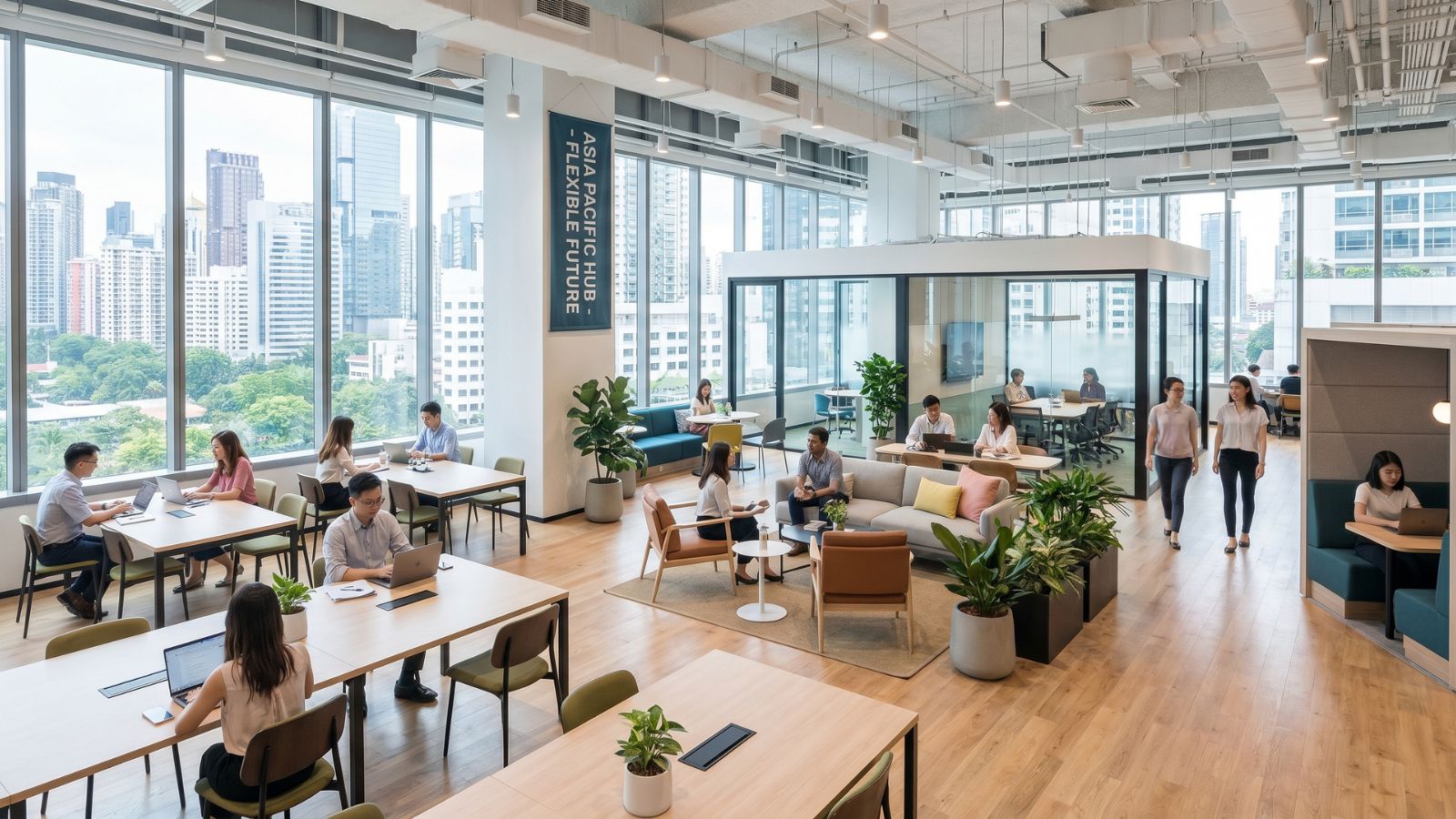 Thay đổi mô hình văn phòng làm việc mới mẻ