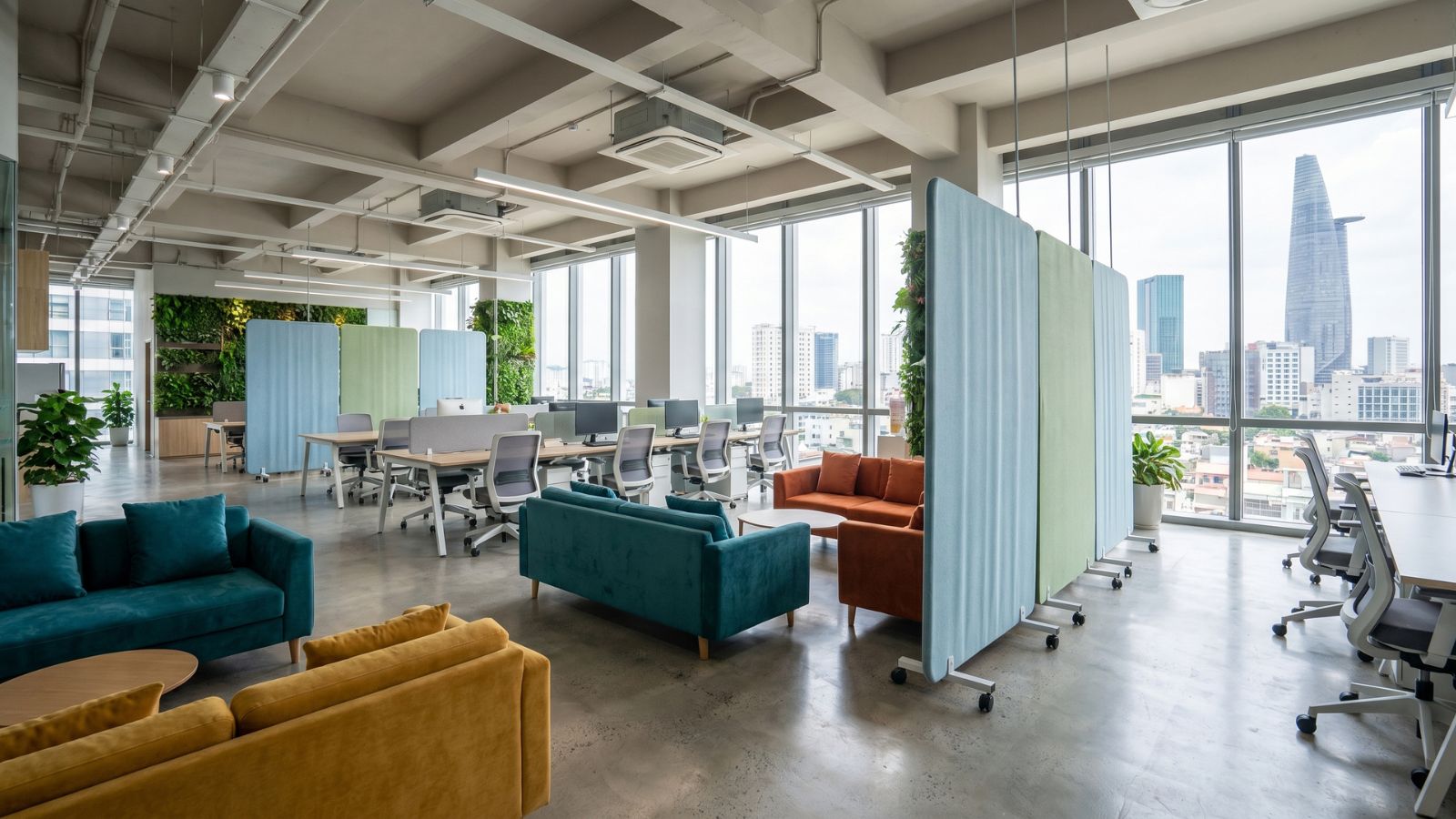 Thiết kế thông minh với nội thất linh hoạt